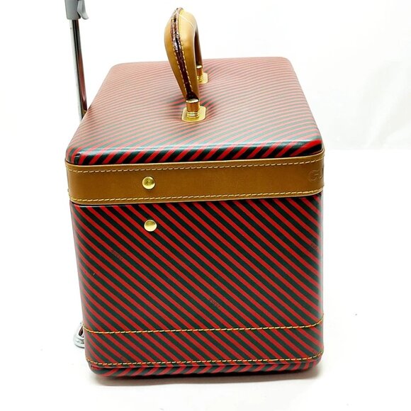 Gucci Jewerly Case Sherry Line Green PVC 696-070325 - Picture 4 of 13